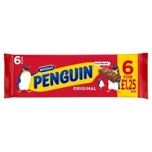McVitie's penguin 1x12x6 batsx24.6gm £1.25 pm image 0