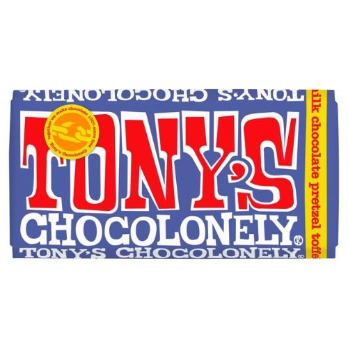TONY'S Dark Milk Pretzel & Toffee 15x180g image 0