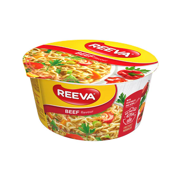 Reeva Instant Beef Noodle Bowl 75g