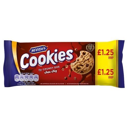 McVitie's Choc Cip Cookies 12x150g £1.25 image 0