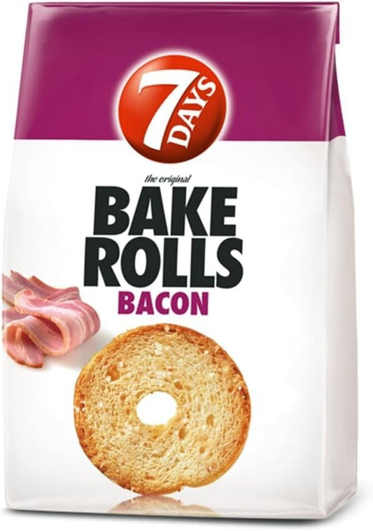 7Days Bacon Bake Rolls 80g